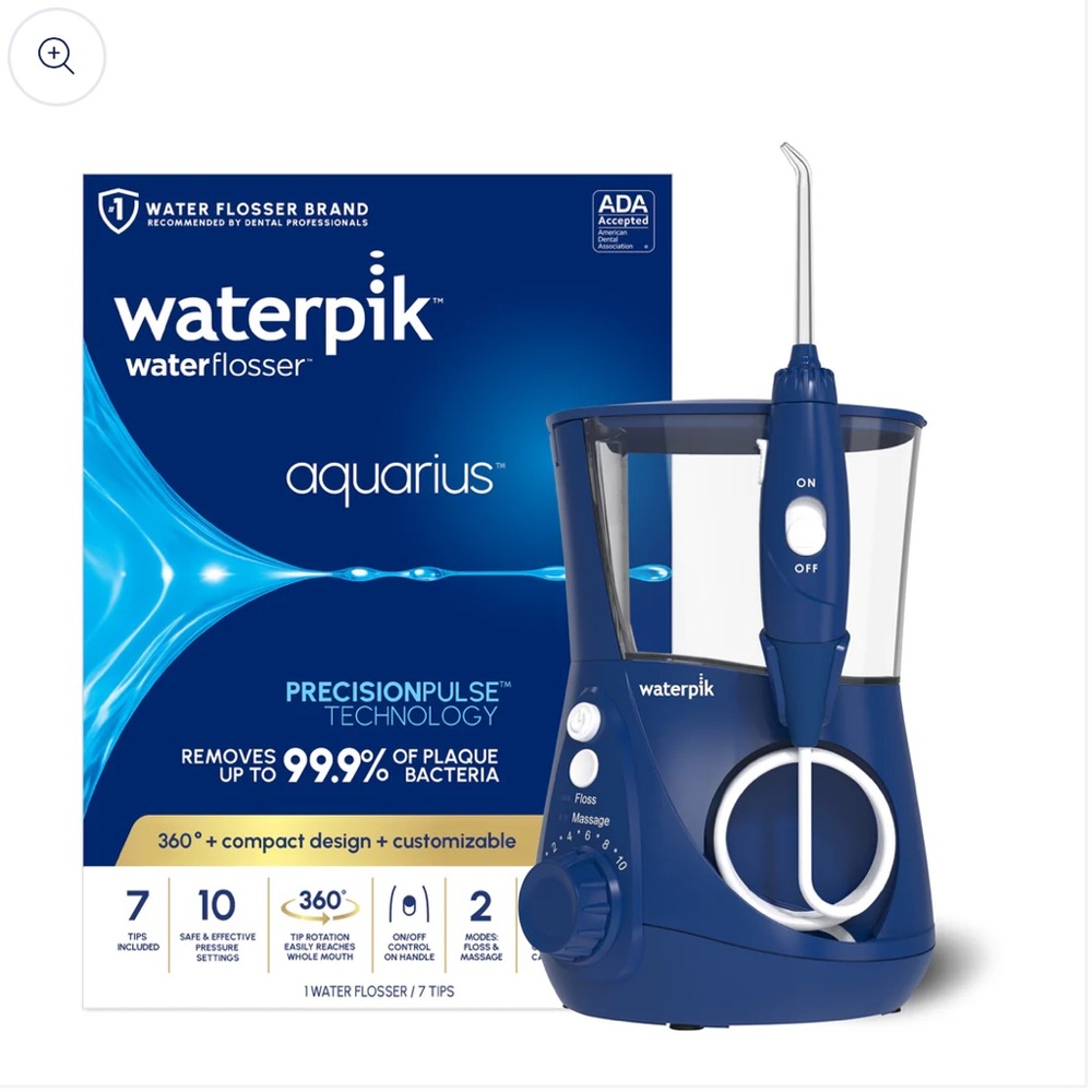 Waterpik Aquarius Water Flosser in Blue